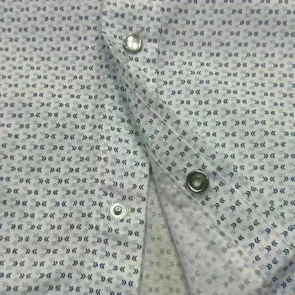 Ely Cattleman Western Cowboy Short Sleeve Button up Shirt Pearl Snap Classic XL - Picture 4 of 12